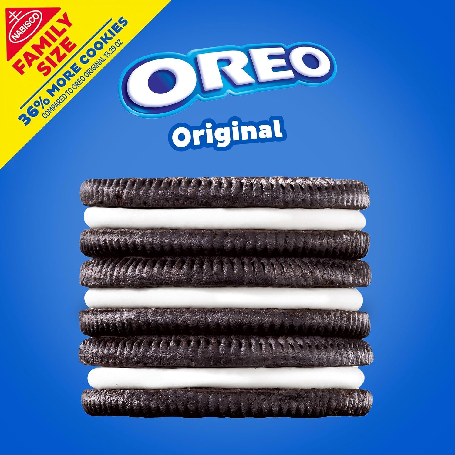 image:imageOreo Mega Stuf Chocolate Sandwich Cookies Family Size 176 Ounce1812 Ounce Pack of 1