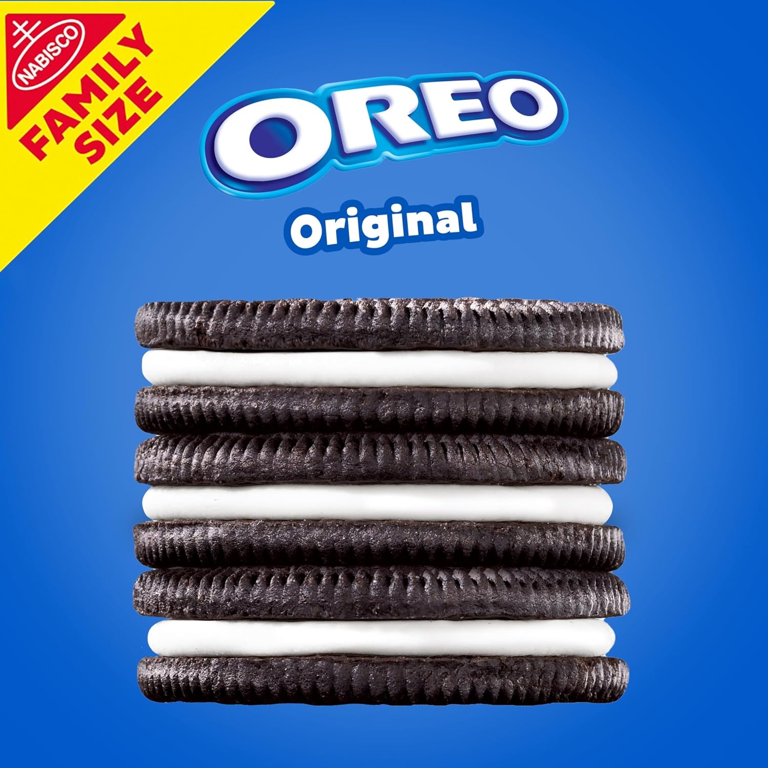 image:imageOreo Mega Stuf Chocolate Sandwich Cookies Family Size 176 Ounce1812 Ounce Pack of 12