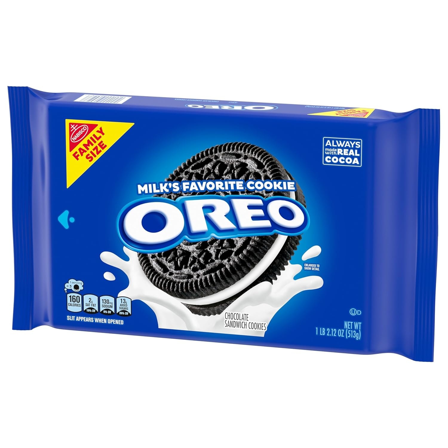 image:imageOreo Mega Stuf Chocolate Sandwich Cookies Family Size 176 Ounce1812 Ounce Pack of 12