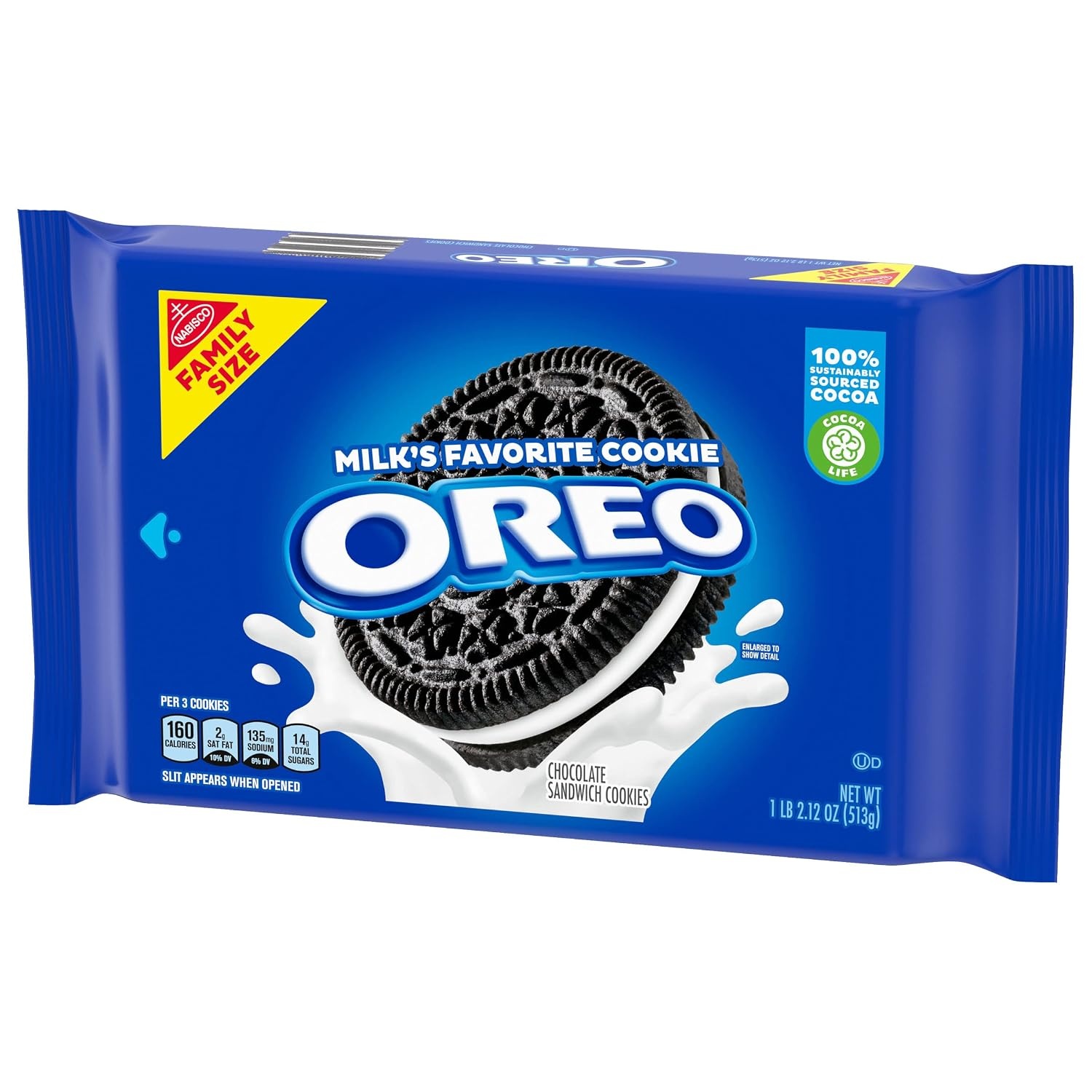 image:imageOreo Mega Stuf Chocolate Sandwich Cookies Family Size 176 Ounce1812 Ounce Pack of 2
