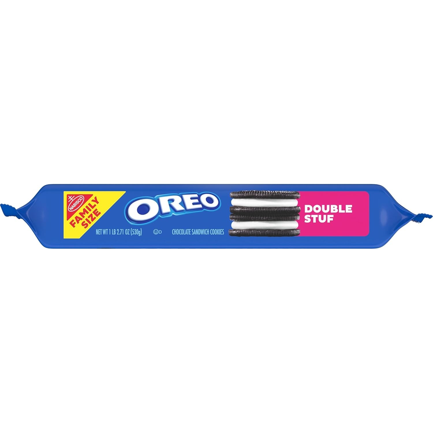 image:imageOreo Mega Stuf Chocolate Sandwich Cookies Family Size 176 Ounce1871 Ounce Pack of 12