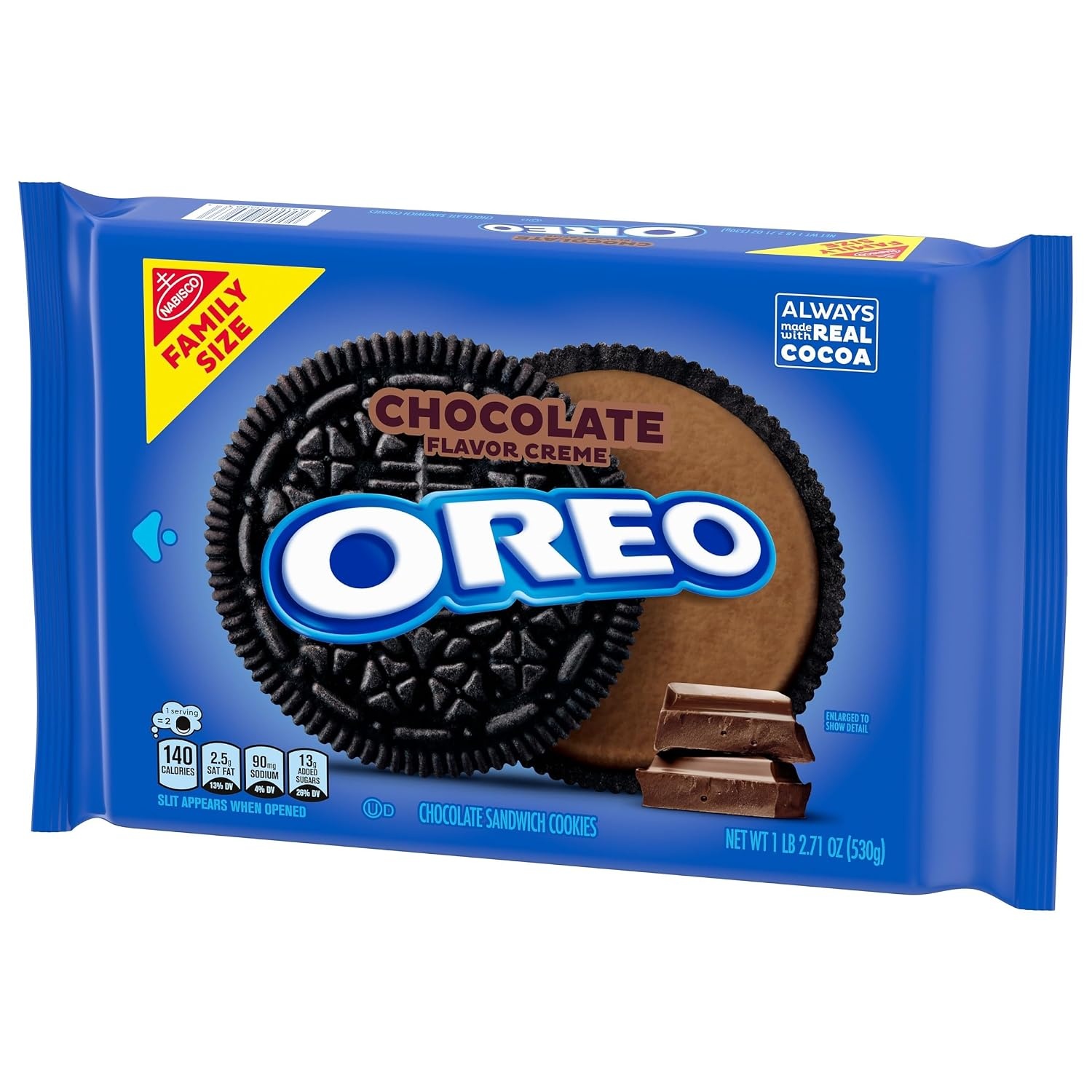 image:imageOreo Mega Stuf Chocolate Sandwich Cookies Family Size 176 Ounce1871 Ounce Pack of 2