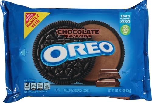 image:imageOreo Mega Stuf Chocolate Sandwich Cookies Family Size 176 Ounce1871 Ounce Pack of 2