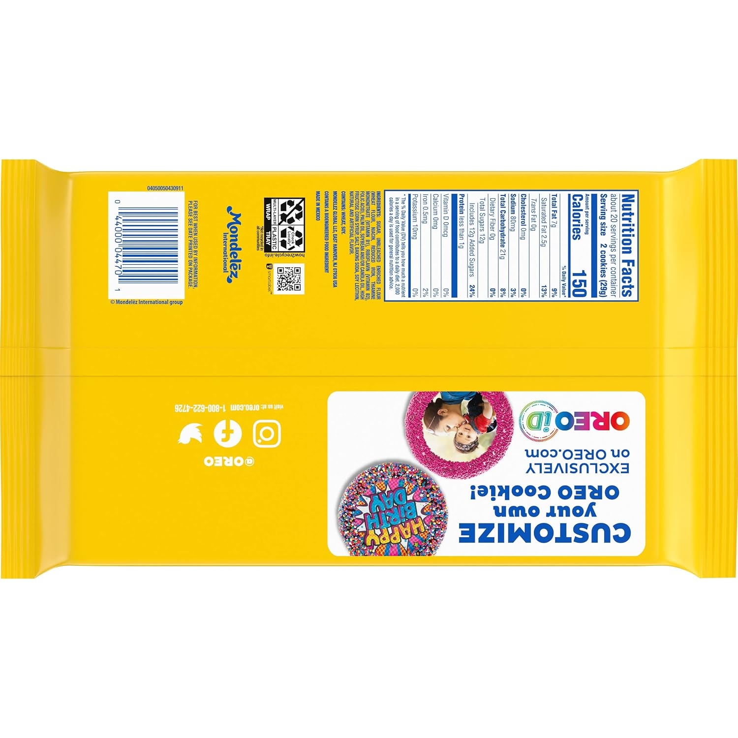 image:imageOreo Mega Stuf Chocolate Sandwich Cookies Family Size 176 Ounce20 Ounce Pack of 1