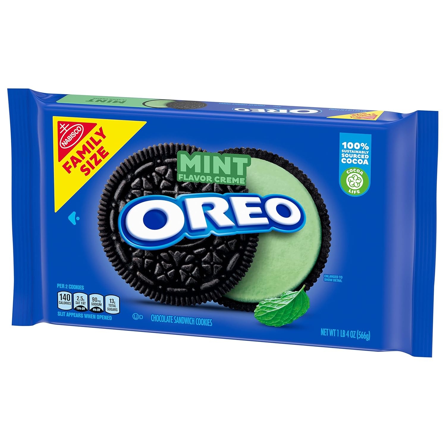 image:imageOreo Mega Stuf Chocolate Sandwich Cookies Family Size 176 Ounce20 Ounce Pack of 12