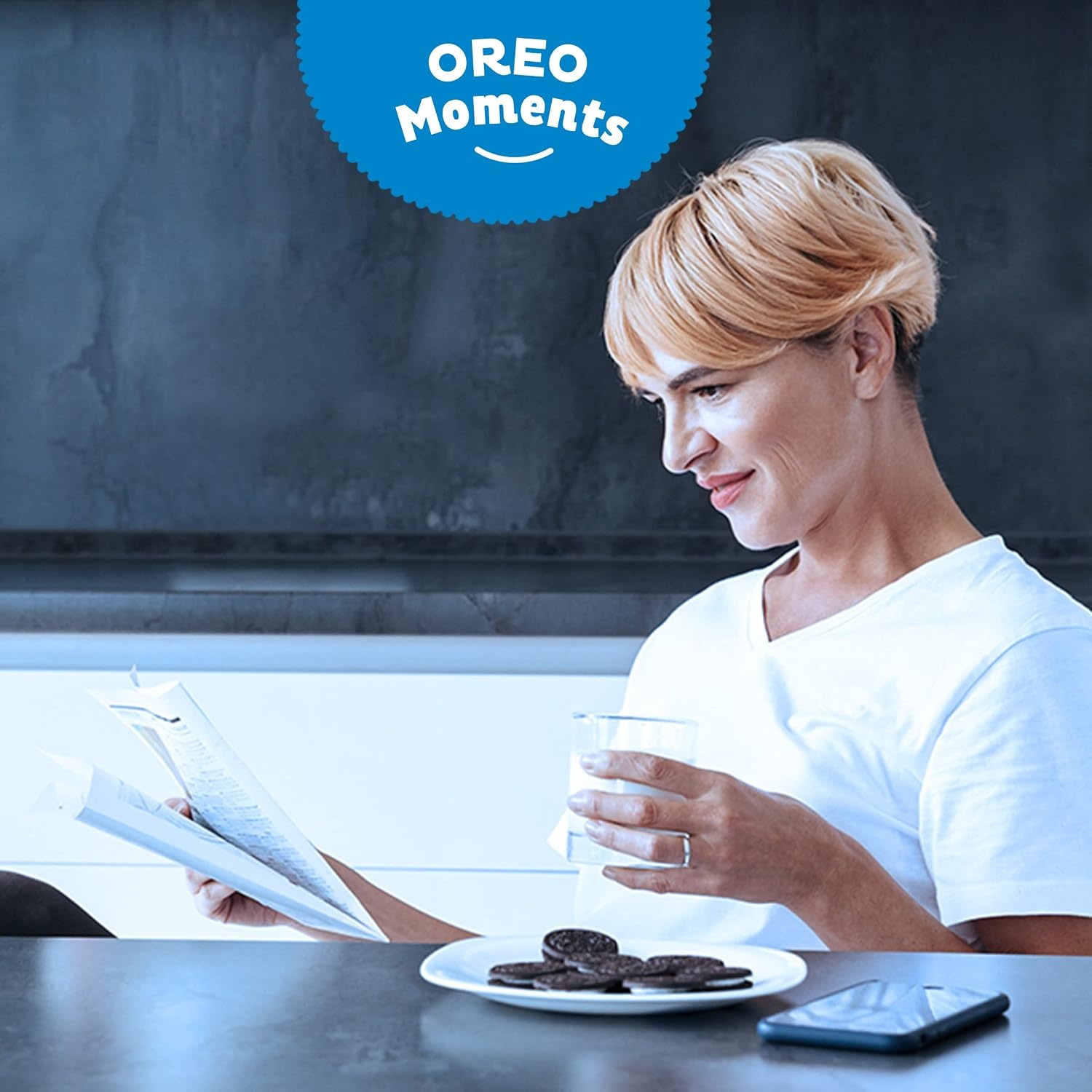 image:imageOreo Mega Stuf Chocolate Sandwich Cookies Family Size 176 Ounce24 Ounce Pack of 12