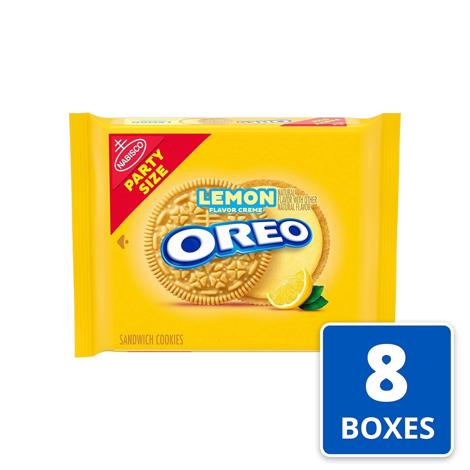 image:imageOreo Mega Stuf Chocolate Sandwich Cookies Family Size 176 Ounce267 Ounce Pack of 8