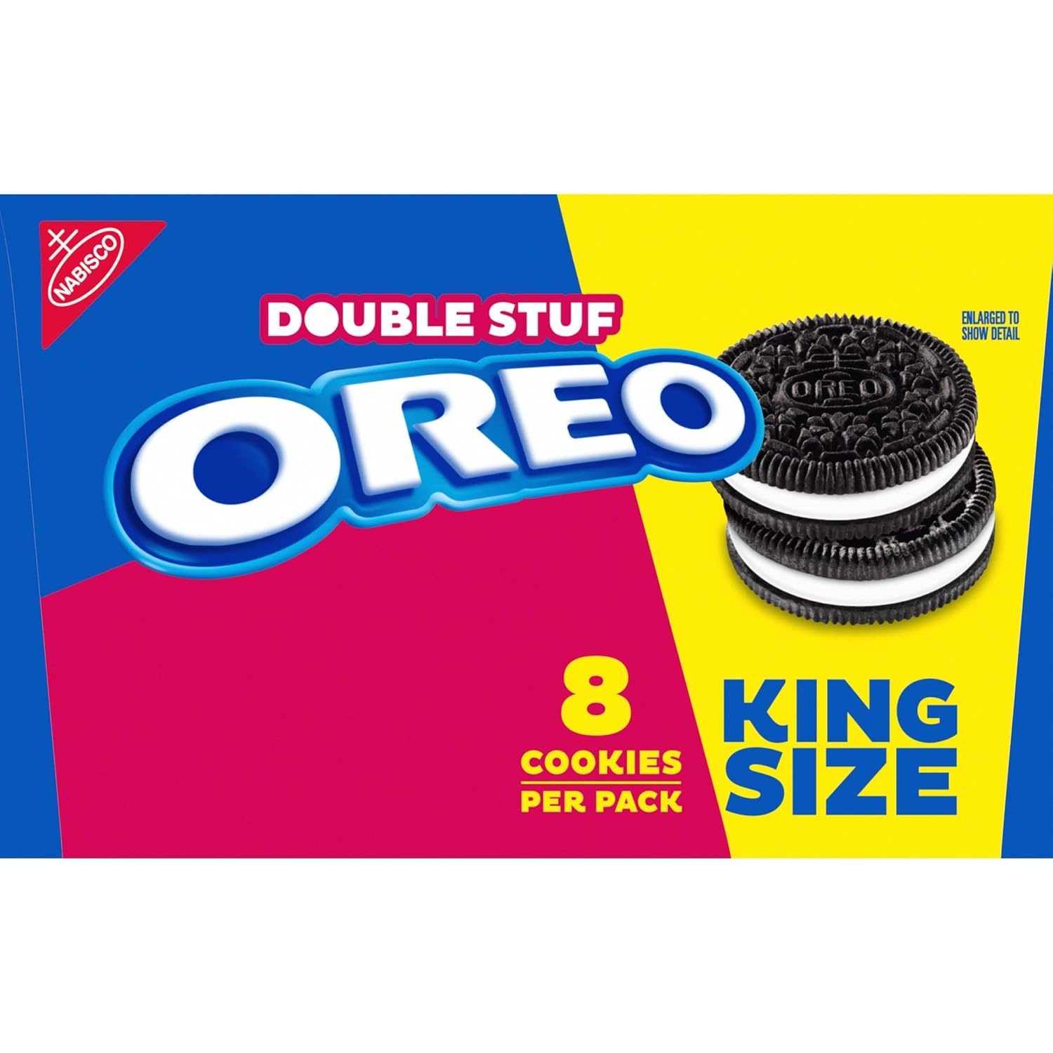 image:imageOreo Mega Stuf Chocolate Sandwich Cookies Family Size 176 Ounce41 Ounce Pack of 10