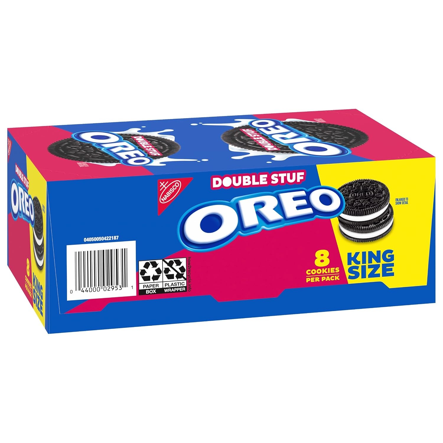 image:imageOreo Mega Stuf Chocolate Sandwich Cookies Family Size 176 Ounce41 Ounce Pack of 10