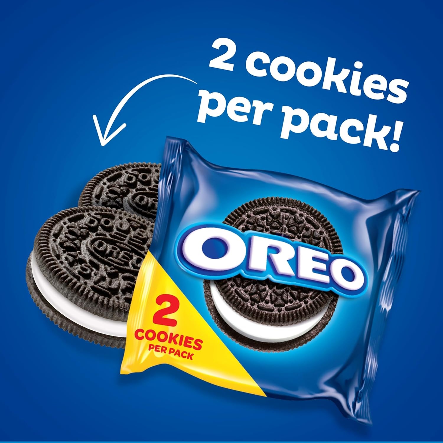 image:imageOreo Mega Stuf Chocolate Sandwich Cookies Family Size 176 Ounce60 Count Pack of 1