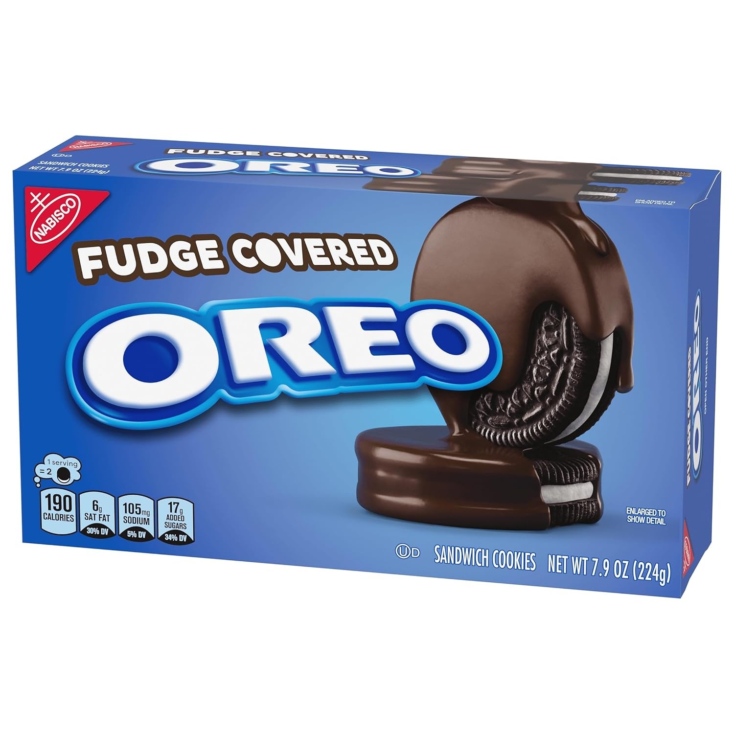 image:imageOreo Mega Stuf Chocolate Sandwich Cookies Family Size 176 Ounce79 Ounce Pack of 1