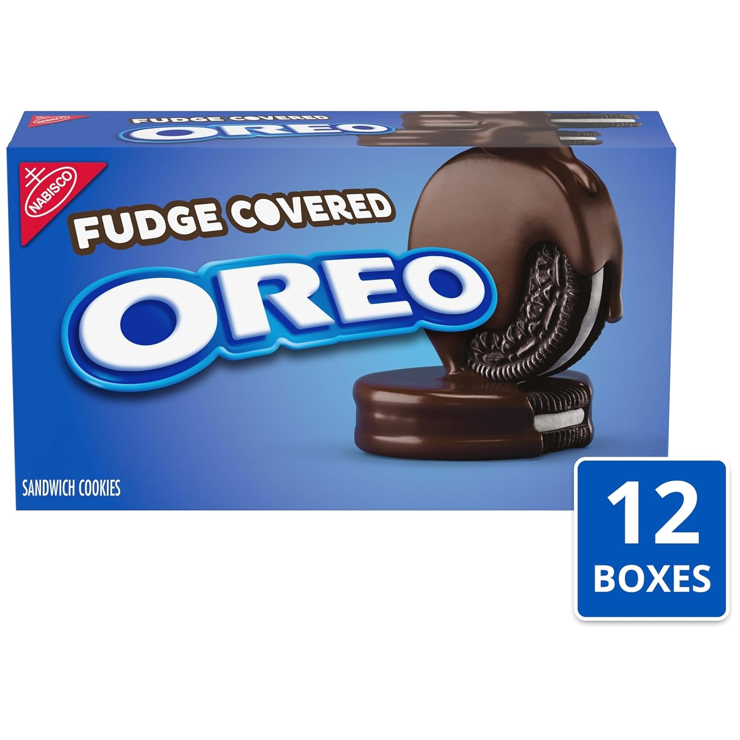 image:imageOreo Mega Stuf Chocolate Sandwich Cookies Family Size 176 Ounce79 Ounce Pack of 12