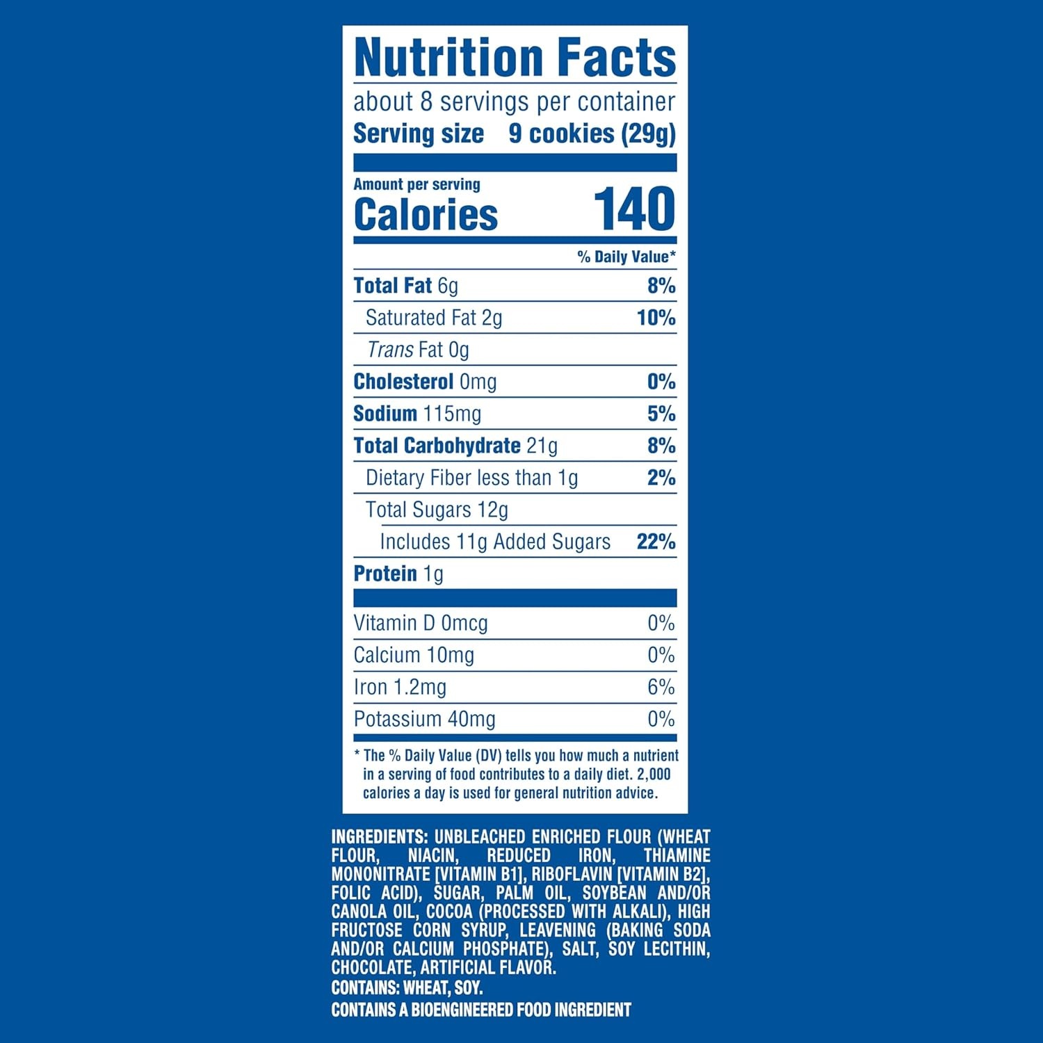 image:imageOreo Mini Chocolate Sandwich Cookies 8 Oz Pack of 12