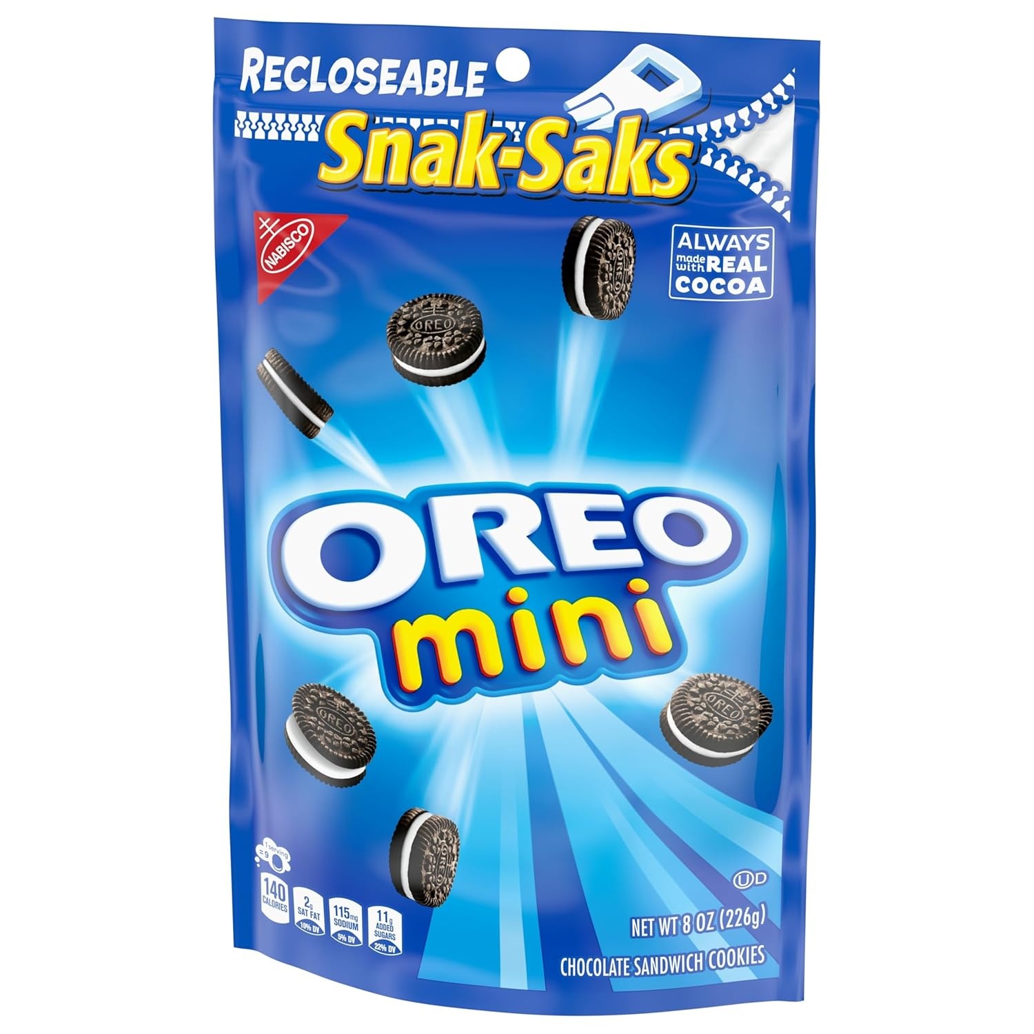 image:imageOreo Mini Chocolate Sandwich Cookies 8 Oz Pack of 12