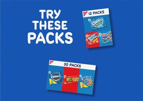 image:imageOreo Mini Mix Sandwich Cookies Variety Pack 20 Snack PacksChocolate