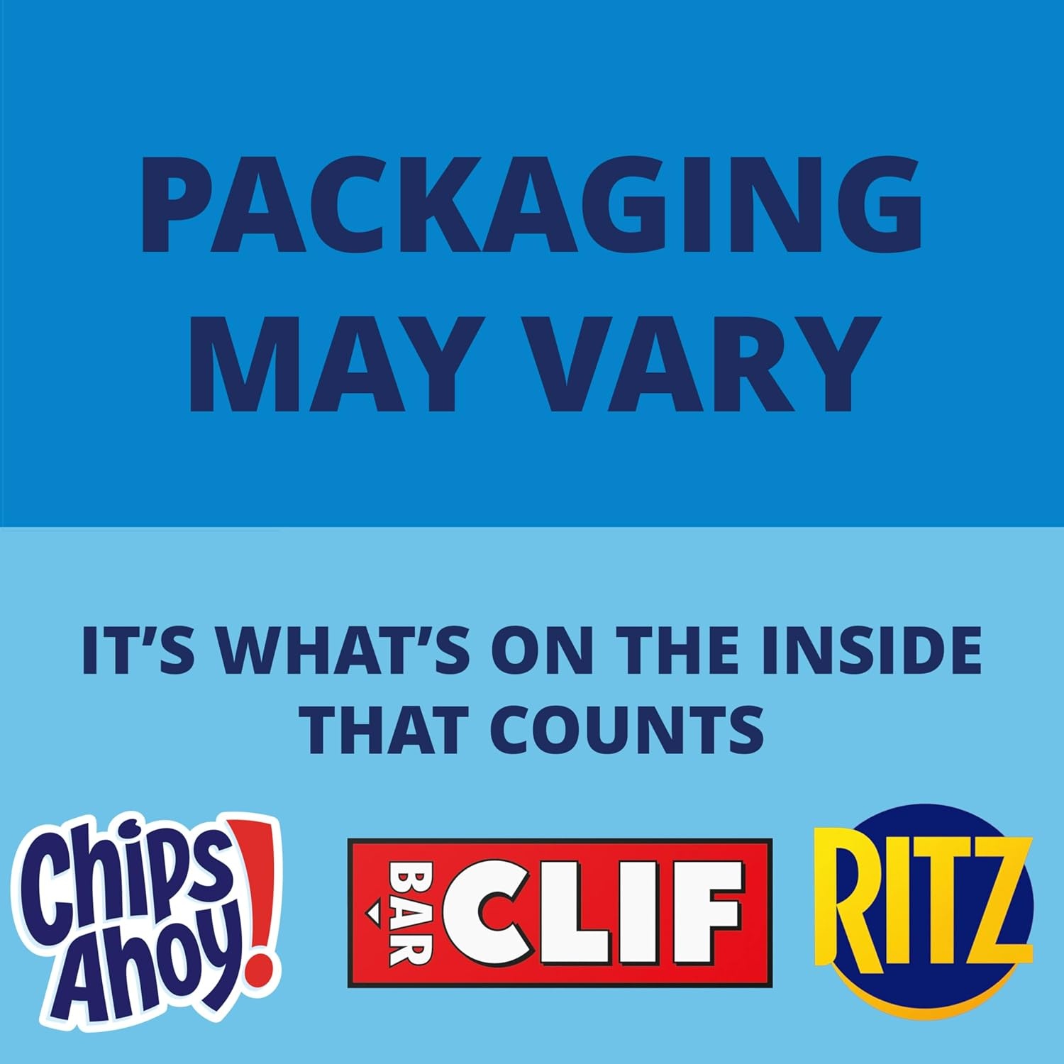 image:imageZbar Chocolate Chip SoftBaked Energy Snack Bars RITZ Bits Cheese Sandwich Crackers and OREO Minis Chocolate Sandwich Cookies On the Go Snacks Variety Pack 15 Count