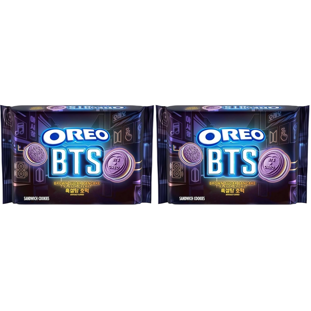 image:imageOREO BTS Sandwich Cookies Limited Edition 1068 oz1068 oz pack of 2