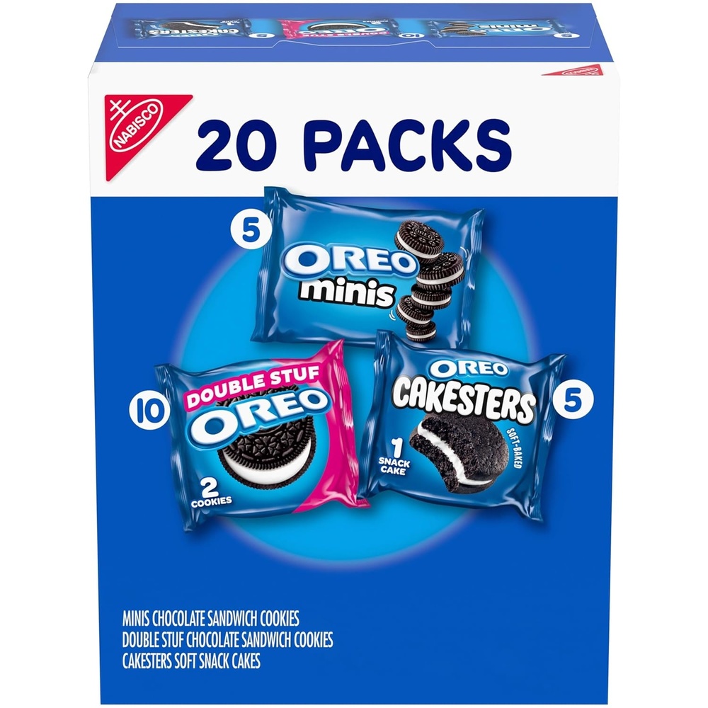 image:imageOREO Lovers Cookies and Cakesters Soft Snack Cakes Variety Pack