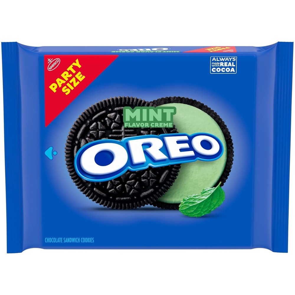 image:imageOREO REESES Peanut Buttery Creme Chocolate Sandwich Cookies 1235 ozMint