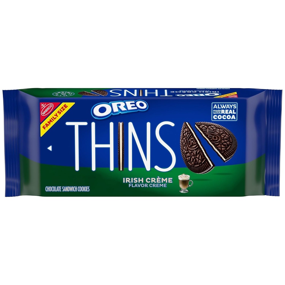 image:imageOREO Thins Tiramisu Creme Chocolate Sandwich Cookies Family Size 1178 oz1178 OZ