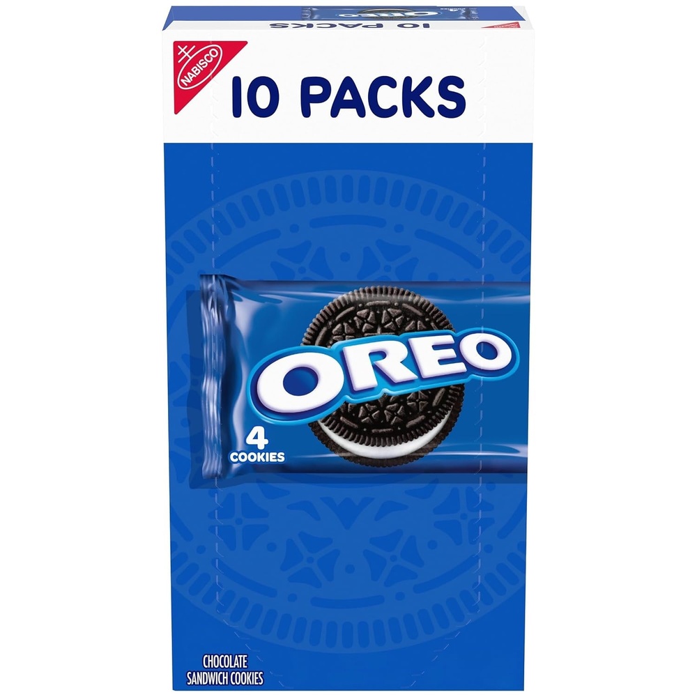 image:imageOreo Chocolate Sandwich Cookies 10 Snack Packs 4 Cookies per Pack159 oz