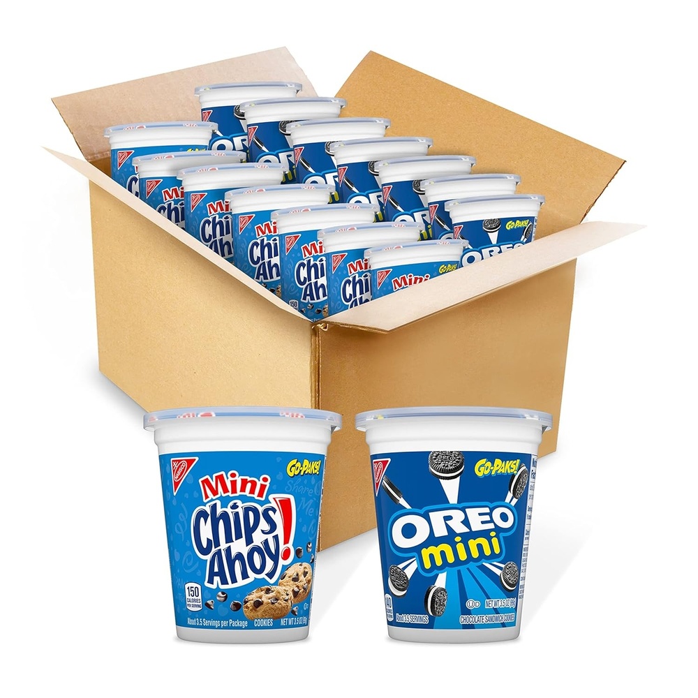 image:imageOreo Mega Stuf Chocolate Sandwich Cookies Family Size 176 Ounce14 Piece AssortmentPack of 1