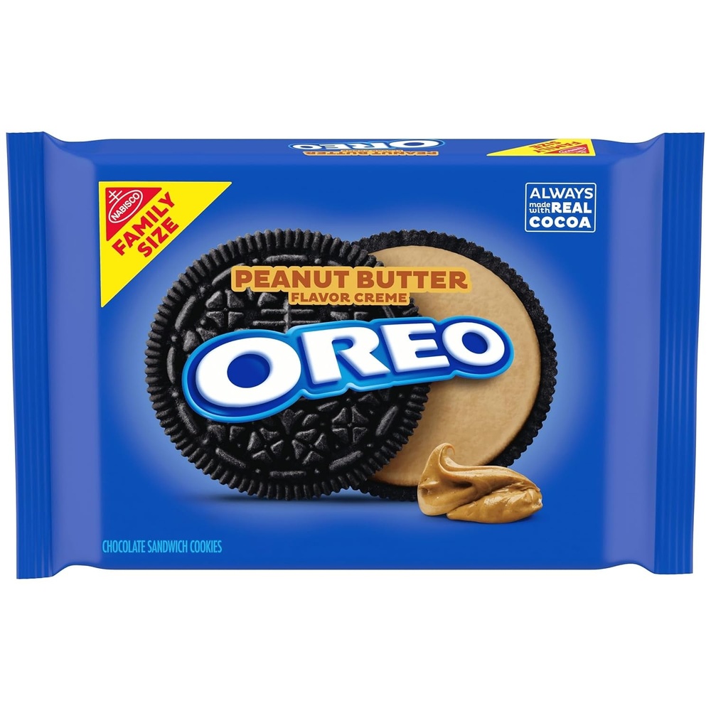 image:imageOreo Mega Stuf Chocolate Sandwich Cookies Family Size 176 Ounce1696 Ounce Pack of 1
