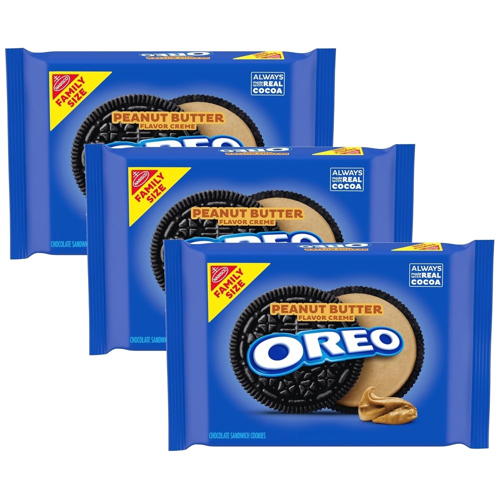 image:imageOreo Mega Stuf Chocolate Sandwich Cookies Family Size 176 Ounce1696 Ounce Pack of 3