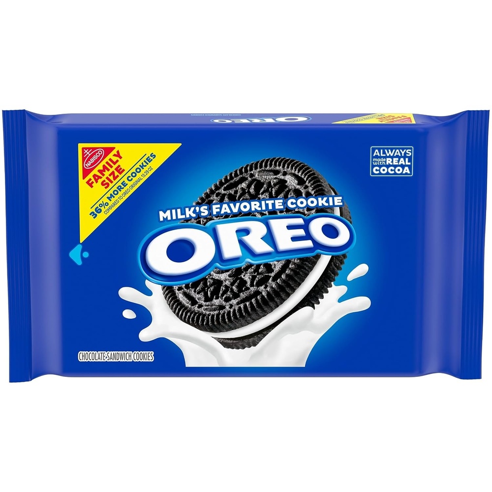 image:imageOreo Mega Stuf Chocolate Sandwich Cookies Family Size 176 Ounce1812 Ounce Pack of 1