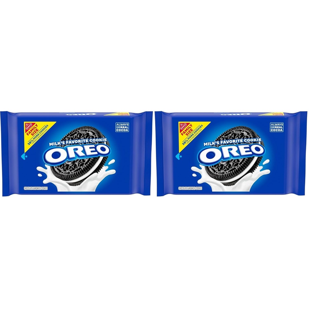 image:imageOreo Mega Stuf Chocolate Sandwich Cookies Family Size 176 Ounce1812 Ounce Pack of 2
