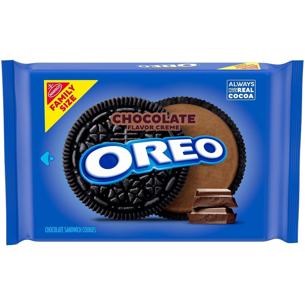 image:imageOreo Mega Stuf Chocolate Sandwich Cookies Family Size 176 Ounce1871 Ounce Pack of 1