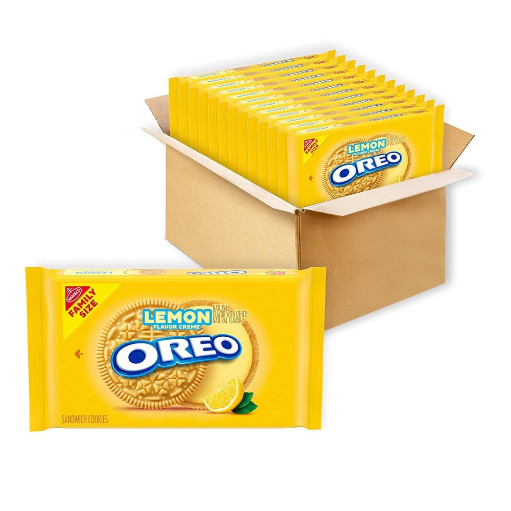 image:imageOreo Mega Stuf Chocolate Sandwich Cookies Family Size 176 Ounce1984 Ounce Pack of 12