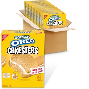 OREO Cakesters Confetti Cake Soft Snack Cakes, 5-2.02 oz Snack Packs(Vanilla)