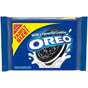OREO Chocolate Sandwich Cookies, Family Size, 3 Packs(Chocolate)