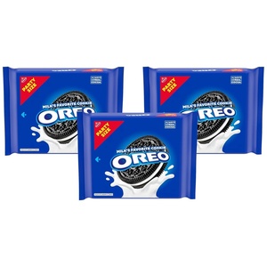 OREO Chocolate Sandwich Cookies, Party Size, 24.16 oz(24.16 Ounce (Pack of 3))