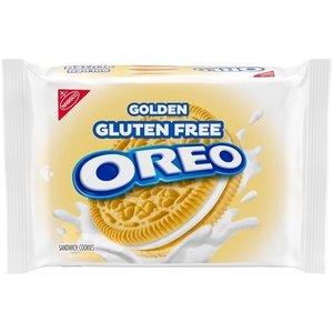 OREO Gluten Free Golden Sandwich Cookies, Gluten Free Cookies, 12.08 oz(12.08 Ounce (Pack of 1))