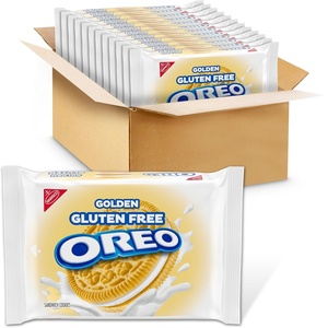 OREO Gluten Free Golden Sandwich Cookies, Gluten Free Cookies, 12.08 oz(12.08 Ounce (Pack of 12))
