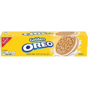 OREO Golden Sandwich Cookies, Party Size, 8 – 1 .59 lb Packs(Vanilla)