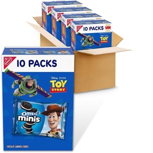 OREO Minis Chocolate Sandwich Cookies, 40 Total Snack Packs (4 Boxes)