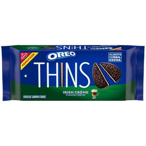 OREO Thins Tiramisu Creme Chocolate Sandwich Cookies, Family Size, 11.78 oz(11.78 OZ)