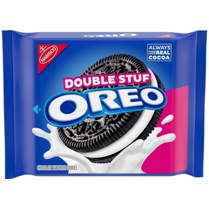 Oreo, Double Stuf Chocolate Sandwich Cookies, 14 Ounce(14 Ounce (Pack of 1))