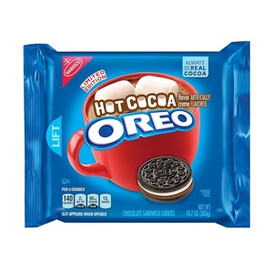 Oreo Double Stuf Chocolate Sandwich Cookies, Family Size, 18.71 oz(10.7 Ounce (Pack of 1))
