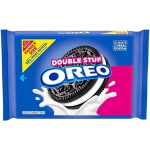 Oreo Double Stuf Chocolate Sandwich Cookies, Family Size, 18.71 oz(18.71 OZ)