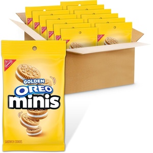 Oreo Double Stuf Chocolate Sandwich Cookies, Family Size, 18.71 oz(3 Ounce (Pack of 12))