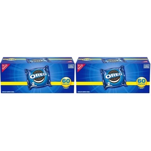 Oreo, Mega Stuf Chocolate Sandwich Cookies, Family Size, 17.6 Ounce(0.78 Ounce (Pack of 120))
