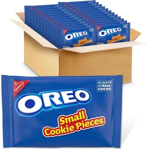 Oreo, Mega Stuf Chocolate Sandwich Cookies, Family Size, 17.6 Ounce(16 Ounce (Pack of 24))