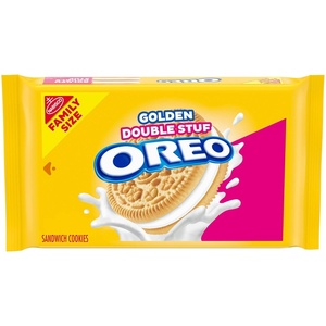 Oreo, Mega Stuf Chocolate Sandwich Cookies, Family Size, 17.6 Ounce(20 Ounce (Pack of 1))