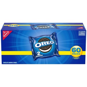 Oreo, Mega Stuf Chocolate Sandwich Cookies, Family Size, 17.6 Ounce(60 Count (Pack of 1))