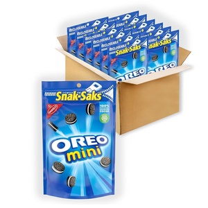 Oreo Mini Chocolate Sandwich Cookies, 8 Oz, Pack of 12